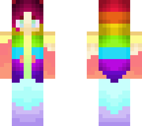 rainbow girl