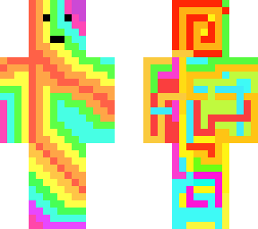 rainbow universe man