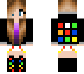 rubik girl brown hair