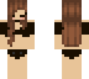 sleeping brown hair girl