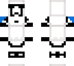 trooper with blue shoulder sleeve
