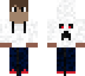 white hood boy