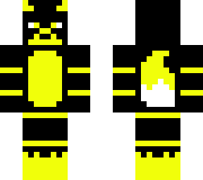 yellow cute dark foxy