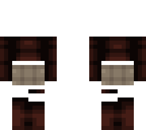 base - dark brown top & boots - light brown shorts
