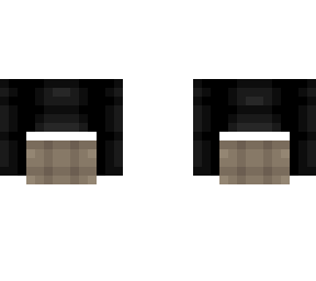 base - long sleeve w/ checkered shorts - black