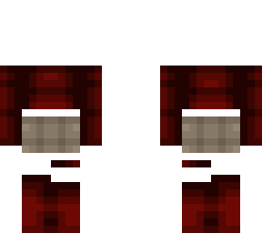 base - red top & boots - light brown shorts