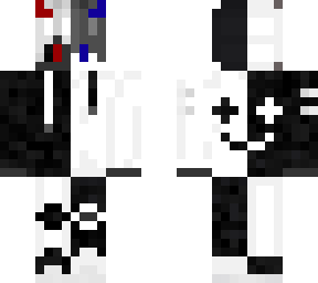 black & white demon