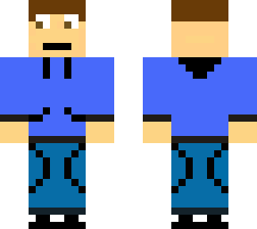 blue jacket boy