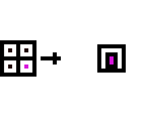 crafting recipe to a nether portal