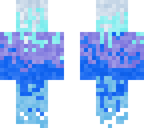 dripping blue