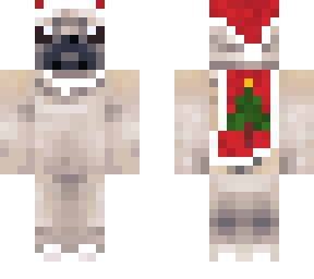 festive pug
