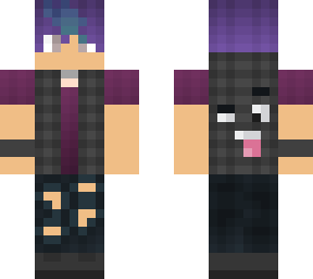 funny boy purple