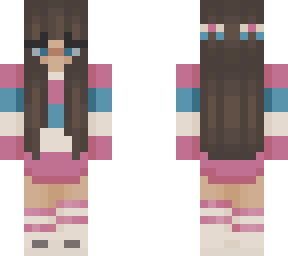 girl in knitted sweater