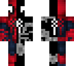 half deadpool half spiderman