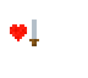 heart and iron sword