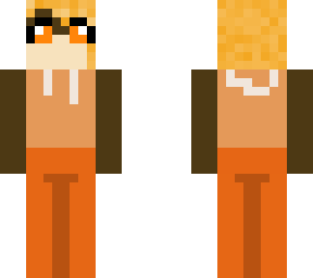 orange-based skin