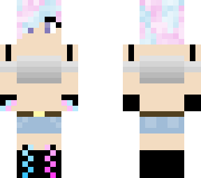 pink and blue