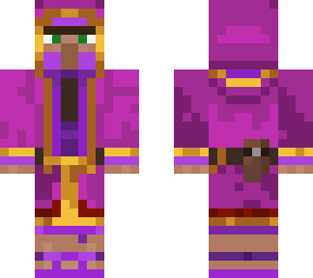pink wandering trader