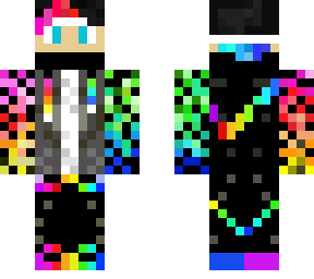 rainbow fire nike boy