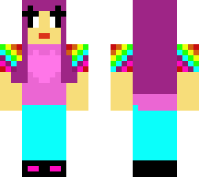 rainbow girl
