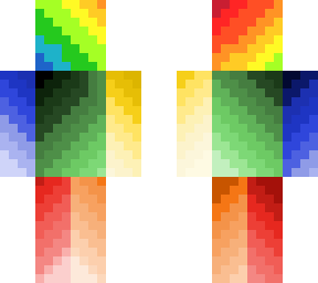 rainbow skin