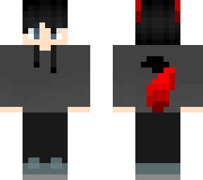 red dark wolf boy