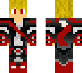 red ninja fox blonde