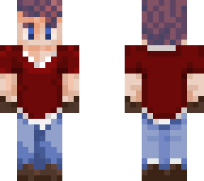 red shirt boy