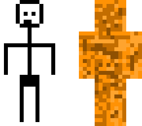 stick man camuflated