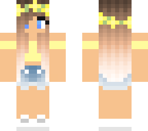 yellow flower girl (not mine) (has been edited)
