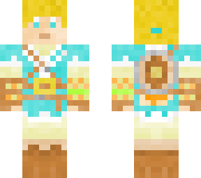8-bits link (breath of the wild) (hd textures)