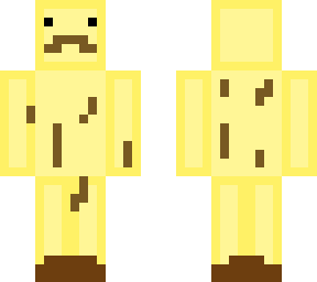 banana with toggle able mustache