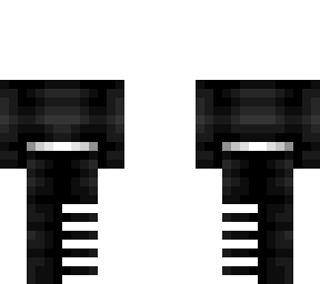 base - black & gray outfit - missing leg stripes