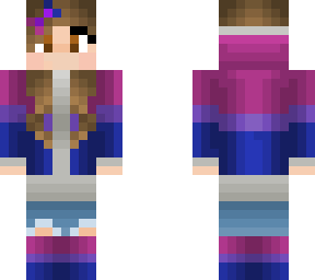 bi hoodie girl shaded