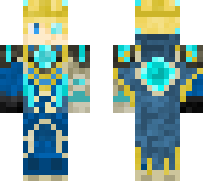 blonde hextech skin