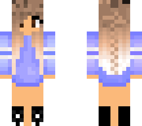 blue girl