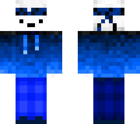 blue marshmellow man