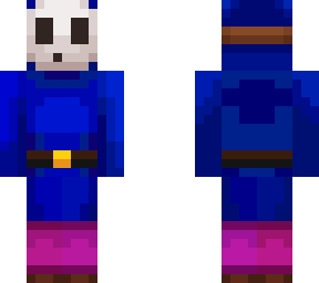 blue shy guy