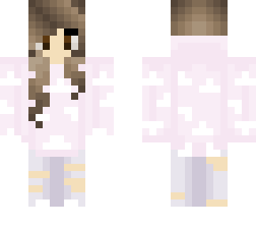 brunette girl et cloud hoodie