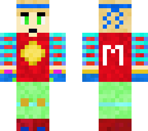 double skin my skin and dantdm skin made by prince thadeus