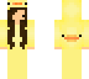 edited duck girl