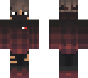 faded red jacket