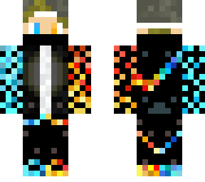 fire and ice nike boy