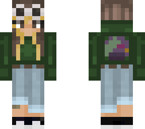 nat not a rat green hoodie black clouts