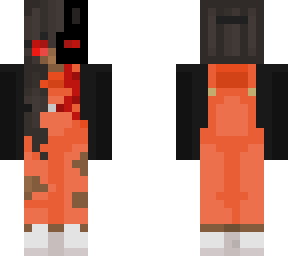 orange overalls