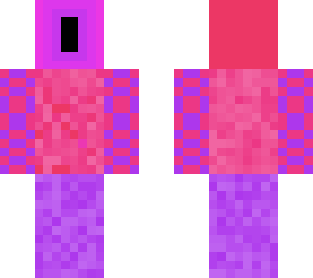pink & purple monster