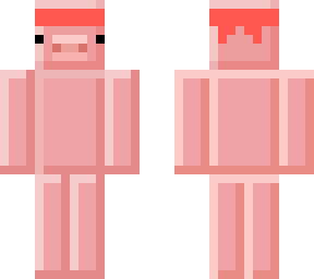 pixel pig with crown