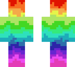 rainbow person