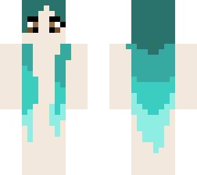 the blue hair