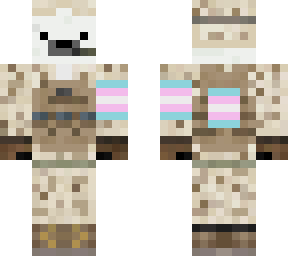 trans rights polar bear